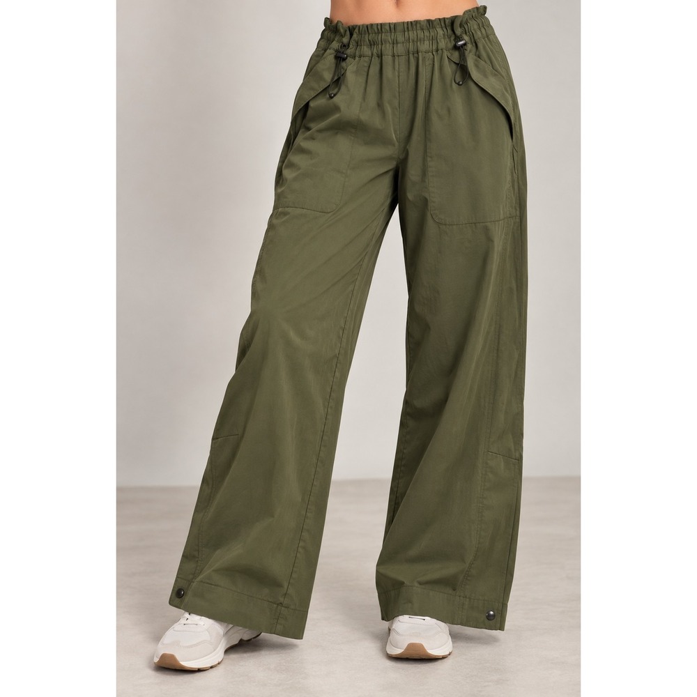 Athleta Trekkie North high-rise utility/parachute pants, women's size 2